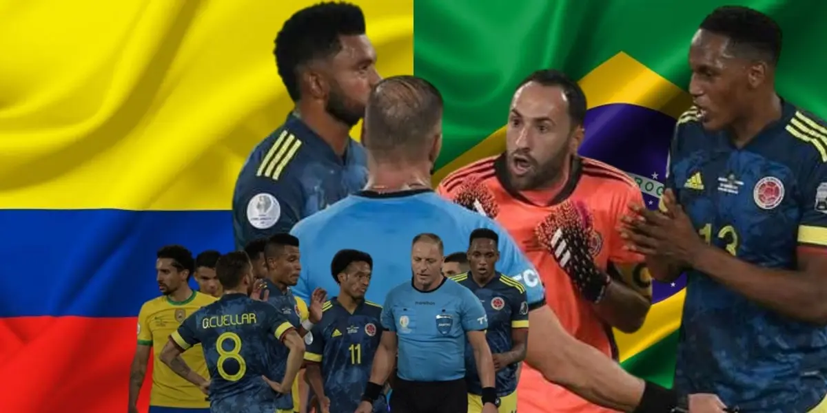 Néstor Pitana ex árbitro argentino que le jugó sucio a la Selección Colombia contra la Selección Brasil.