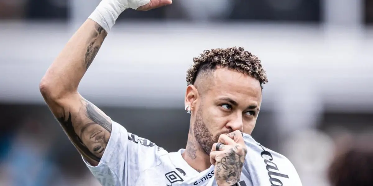Neymar salvó al Santos FC de descender y conoce lo que hizo el crack Foto: Santos FC
