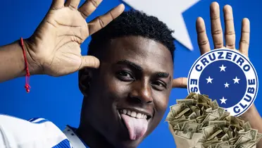 Neyser Villarreal y el tremendo blindaje que le hizo Cruzeiro Foto: Cruzeiro, Pexels y Escudoteca