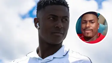 Neyser Villarreal y la gran polémica sobre su continuidad en Millonarios Foto: MFC y Captura de Tik Tok