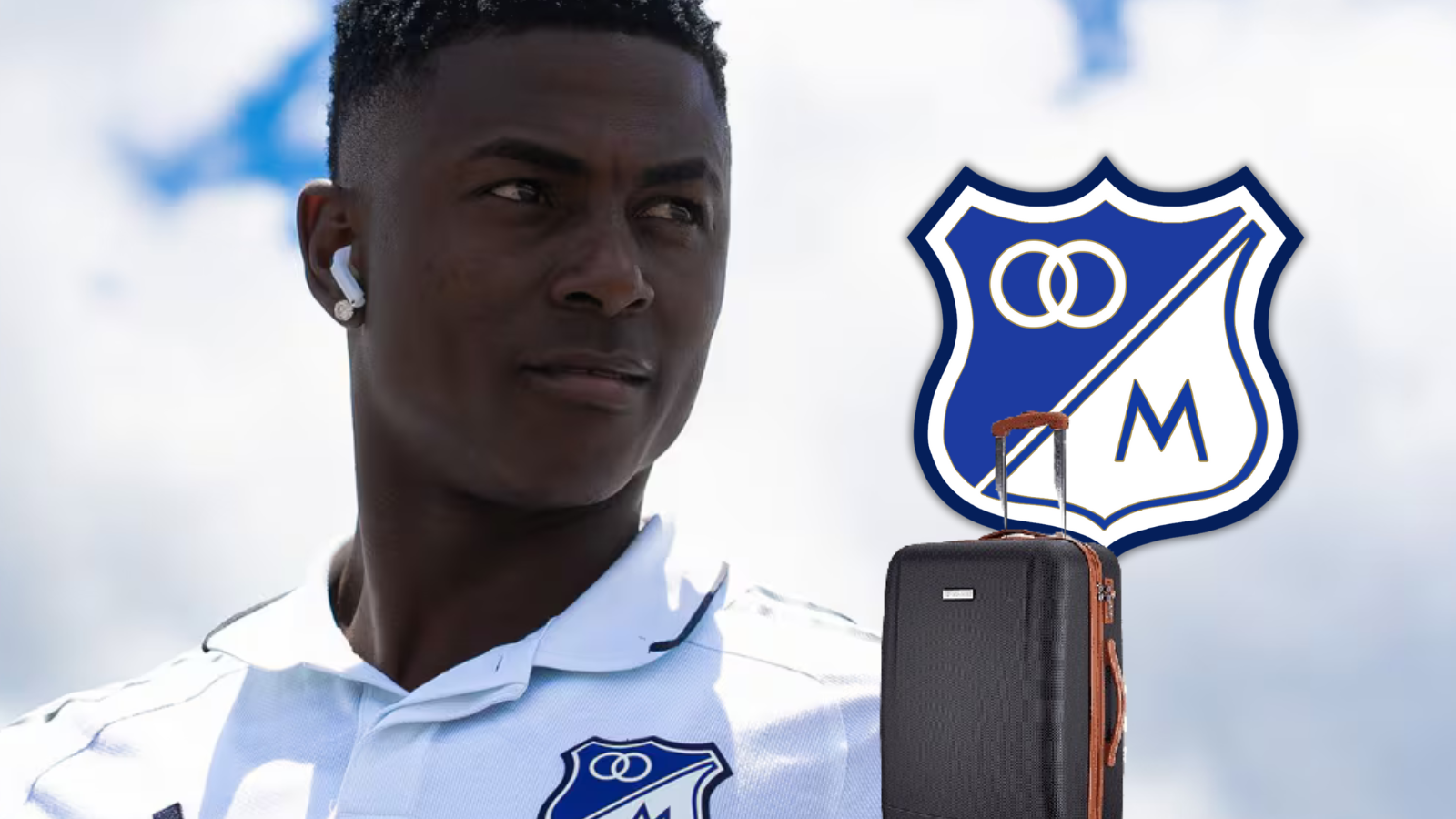 Neyser Villarreal y lo que le dijeron previo a dejar Millonarios Foto: MFC, Escudoteca y Pexels