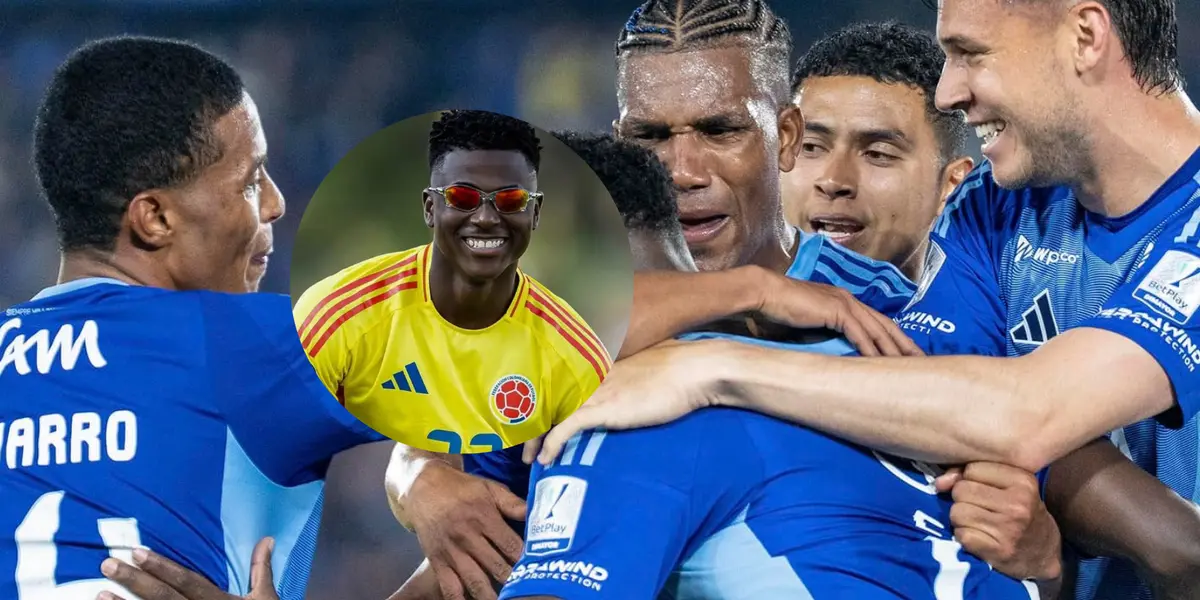 Neyser Villarreal y Millonarios Foto: FCF Selección Colombia y MFC