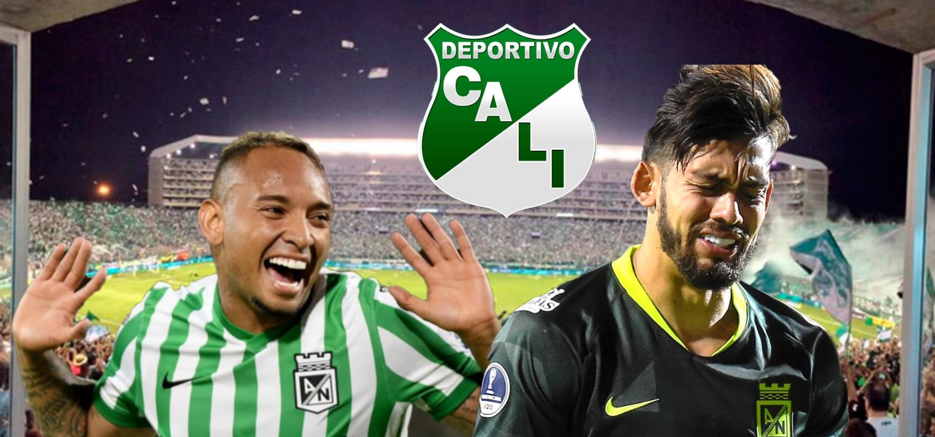 Ni Andrade, ni Jarlan, joya del Deportivo Cali que reveló ser hincha de Nacional (Foto tomada de Deportivo, 90 min, RCN)