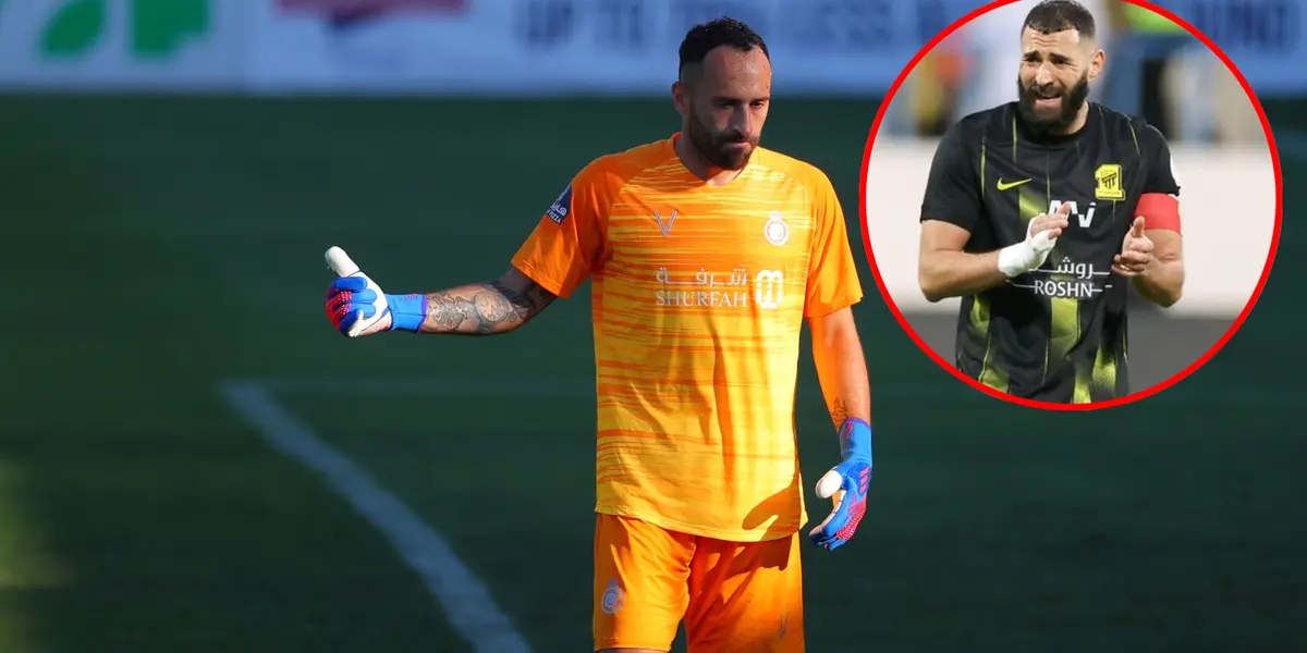 Ni David Ospina se atrevió a tanto con Al Nassr, lo que hizo Benzema en Arabia