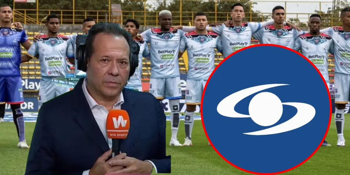 Ni el cantante del gol se atrevió, el insólito error de Caracol TV con Fortaleza