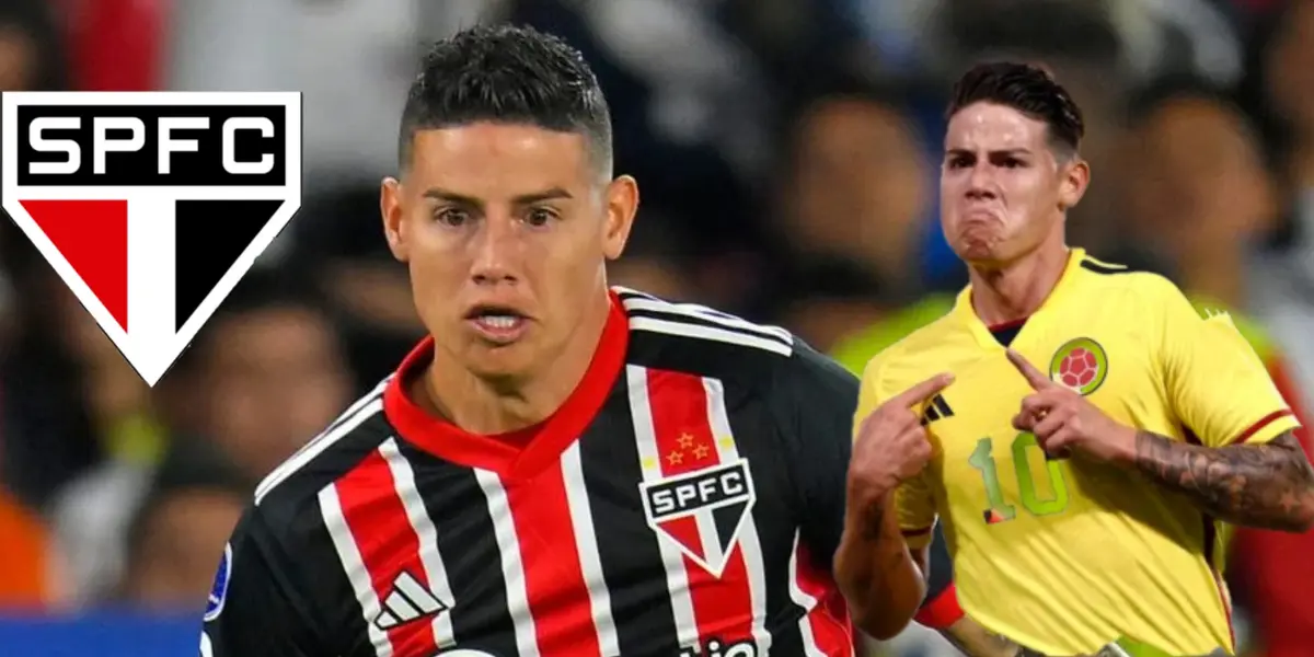Ni en Colombia lo hizo, así se humilló James Rodríguez ante Sao Paulo de Brasil