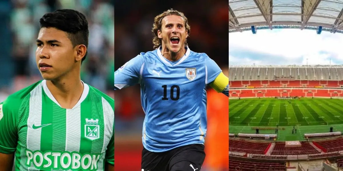 Nicolás Hernández vistió la camiseta de Atlético Nacional en la temporada 2019/20202