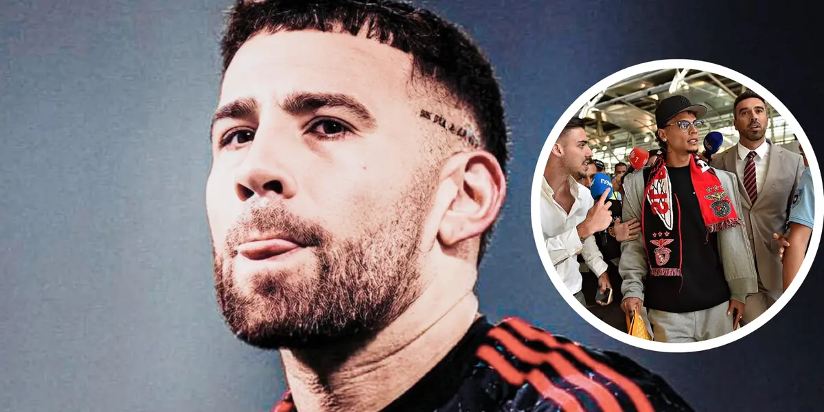 Nicolás Otamendi será compañero de Richard Ríos en Benfica de Portugal, conoce todos los detalles Foto: Nicolás Otamendi y Fabrizio Romano