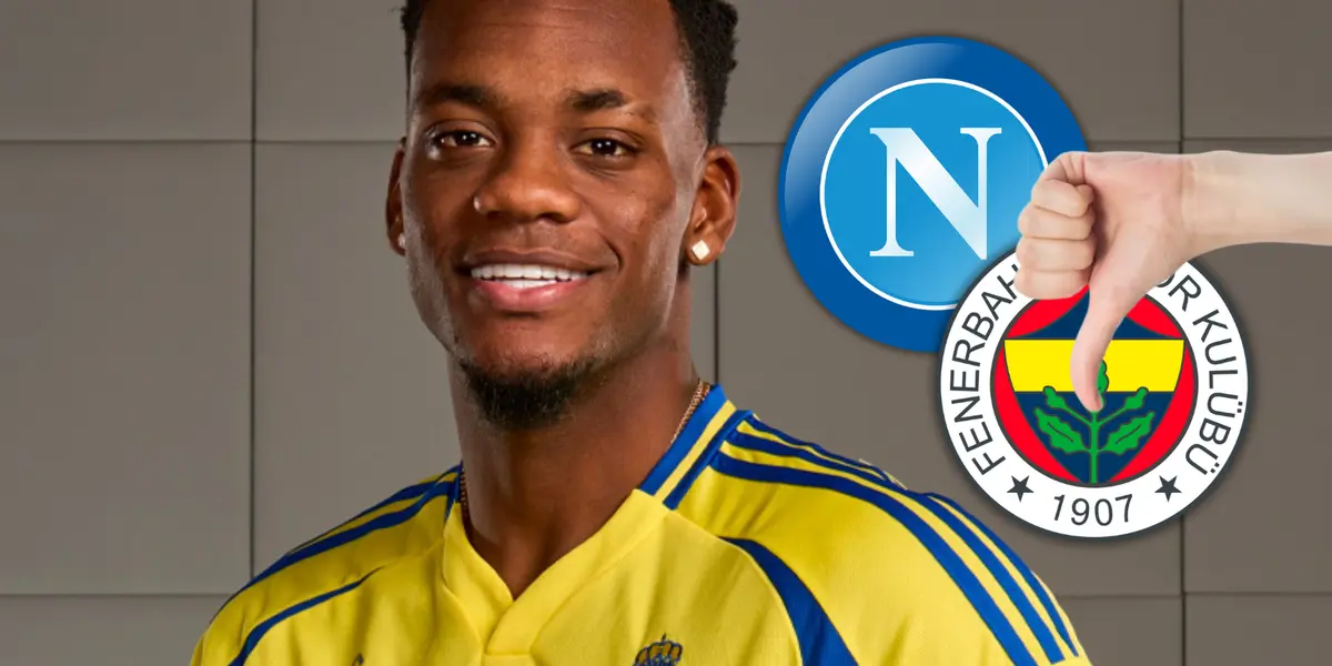 ¡No es Napoli ni Fenerbahce! Este club quiere a Jhon Jader Durán. Foto: Escudoteca y Al Nassr
