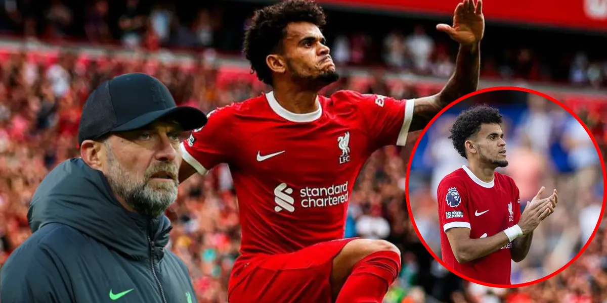 No fue por Jurgen Klopp, la buena noticia que recibió Luis Díaz en el Liverpool