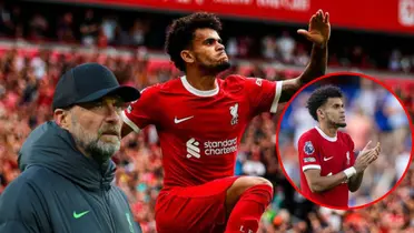No fue por Jurgen Klopp, la buena noticia que recibió Luis Díaz en el Liverpool