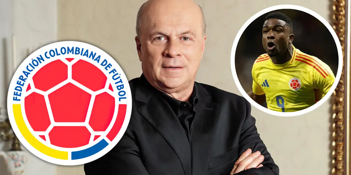 No le gustó nada: así reaccionó Vélez al reemplazo de Jhon Córdoba en Colombia Foto: Escudoteca, CAV y FCF