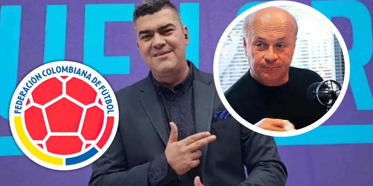 No pasó desapercibido: Vélez y Eduardo Luis lo elogiaron al aire y pidieron su llamado a la Selección. Foto: Captura de Win Sports, Escudoteca y RCN