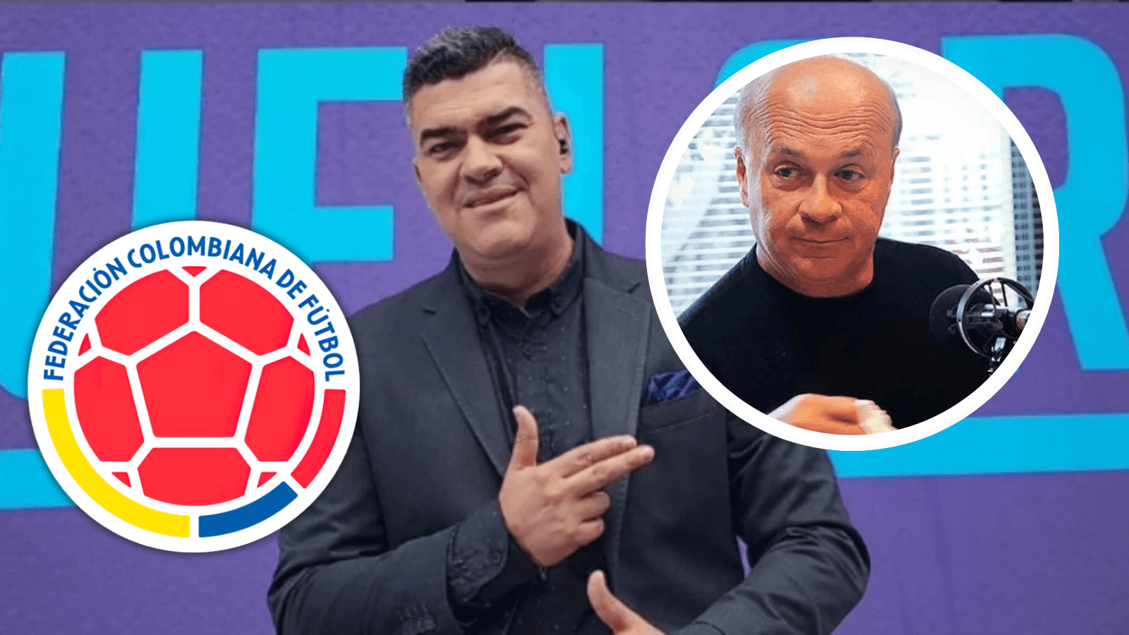 No pasó desapercibido: Vélez y Eduardo Luis lo elogiaron al aire y pidieron su llamado a la Selección. Foto: Captura de Win Sports, Escudoteca y RCN
