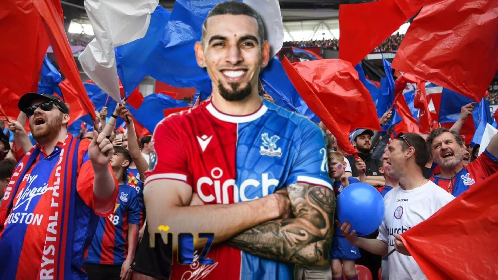 No se vio en TV, el gran gesto de Daniel Muñoz con un hincha del Crystal Palace