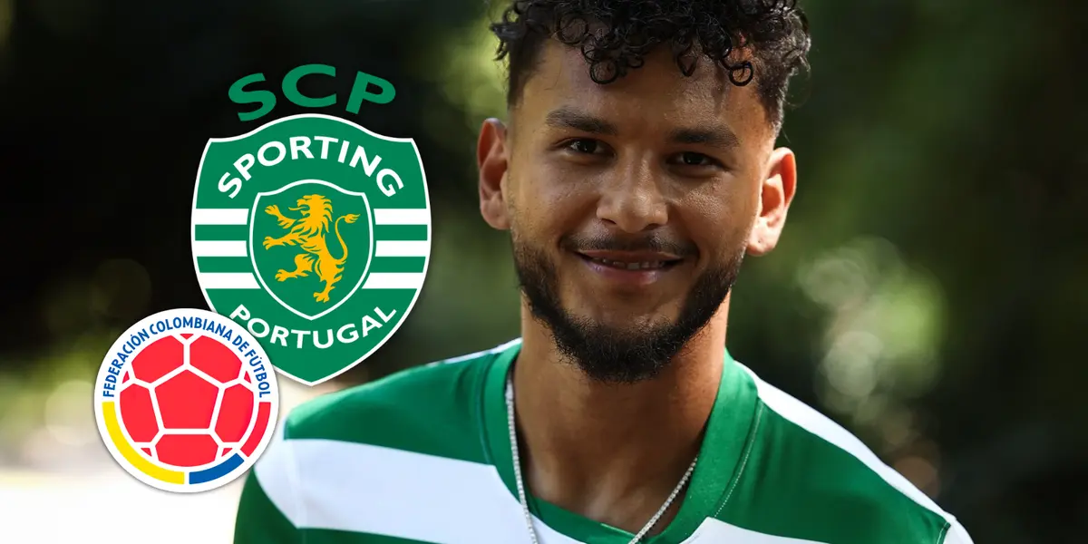 No solo llegó Luis Suárez, mira el otro colombiano que fichó el Sporting de Lisboa Foto: Escudoteca y Sporting CP
