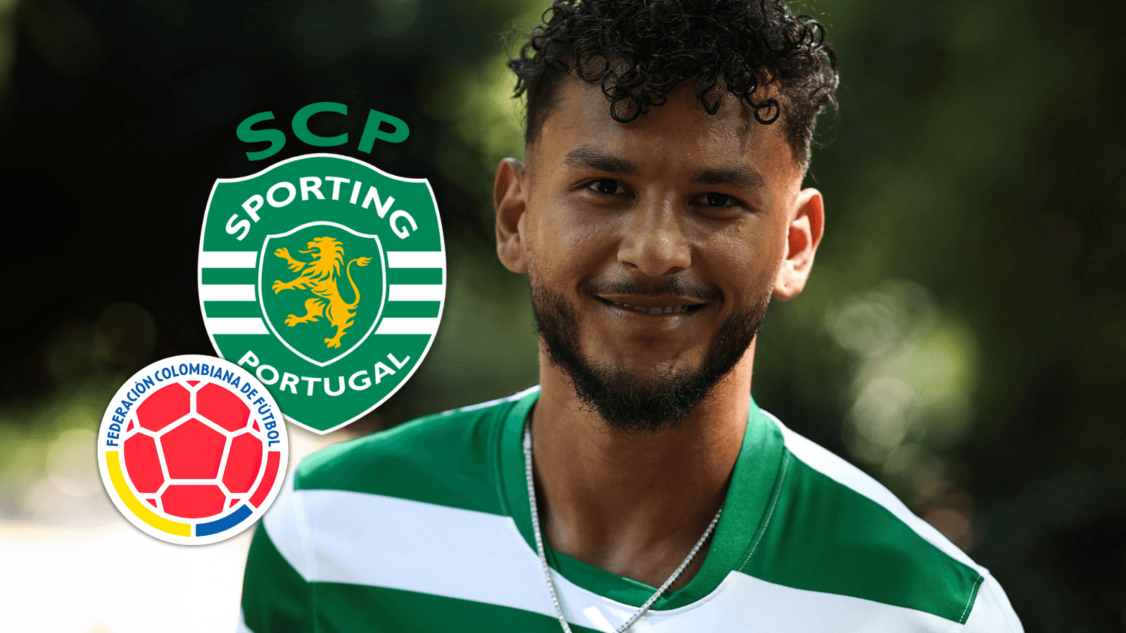 No solo llegó Luis Suárez, mira el otro colombiano que fichó el Sporting de Lisboa Foto: Escudoteca y Sporting CP