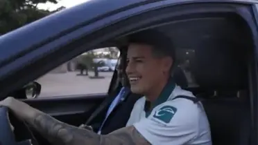 ¡Nuevo juguete! James Rodríguez recibe lujoso regalo de Mazda. Foto: Instagram