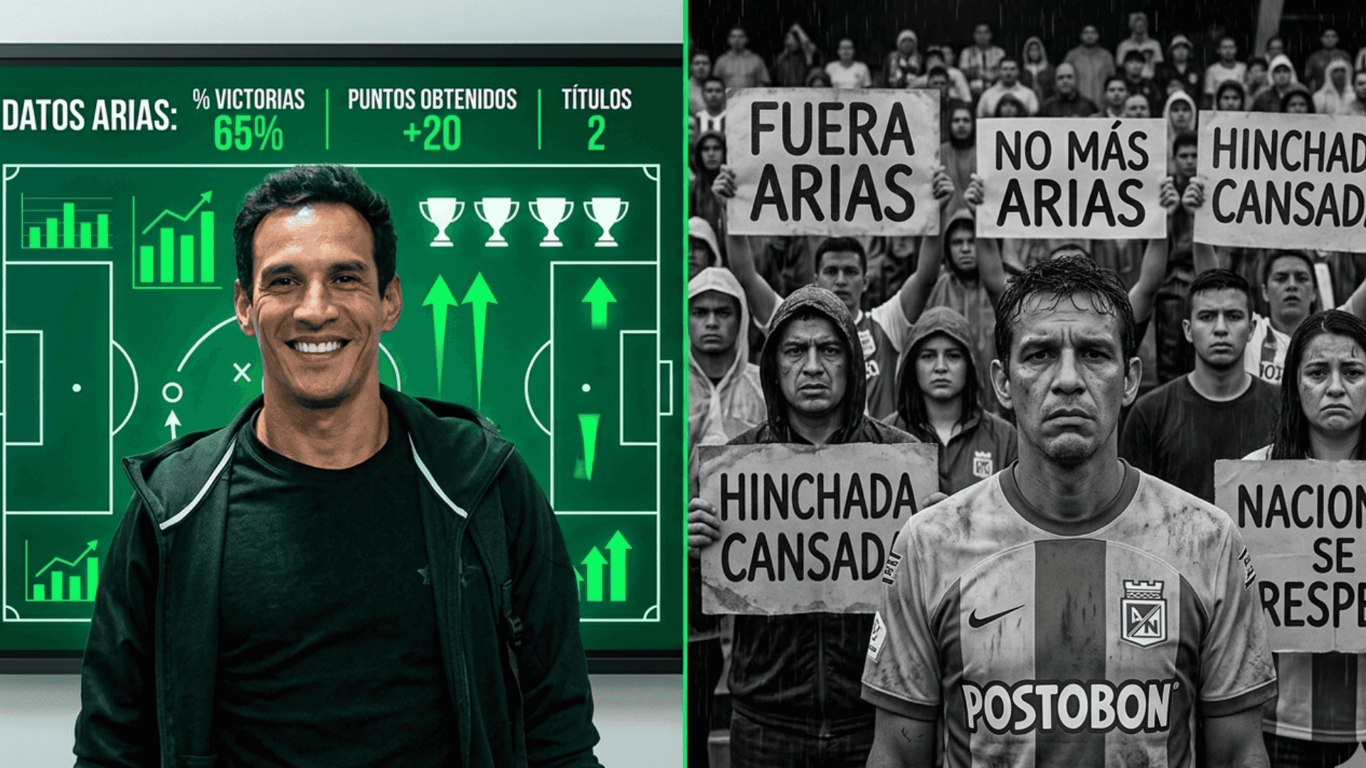 Números vs. Hinchada, el respaldo de Diego Arias contra las críticas
