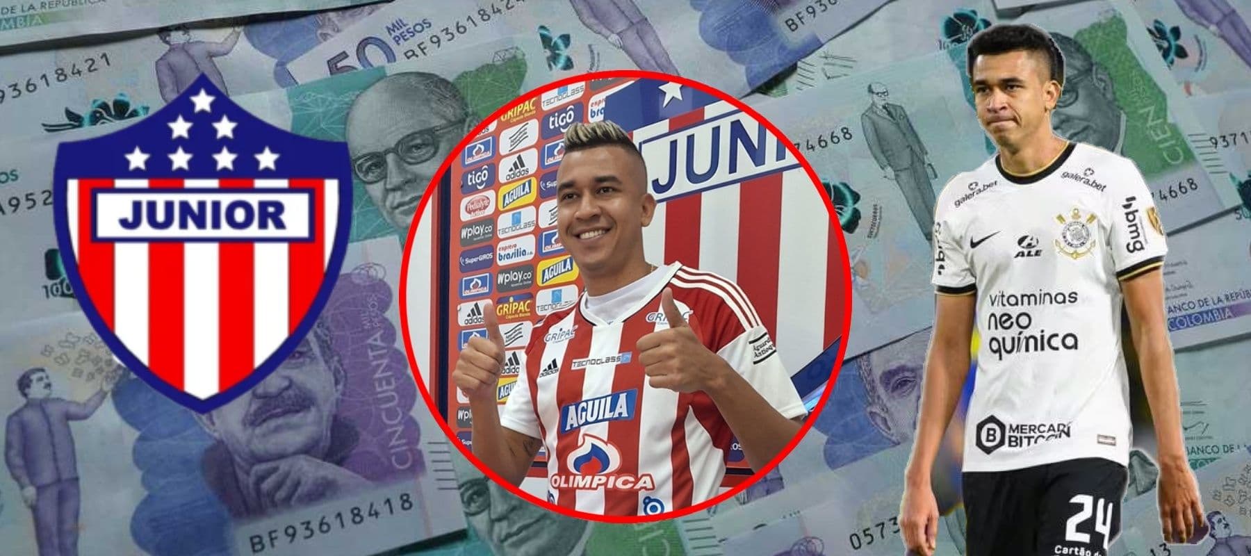 Oficialmente Víctor Cantillo es nuevo jugador del Junior de Barranquilla para el 2024