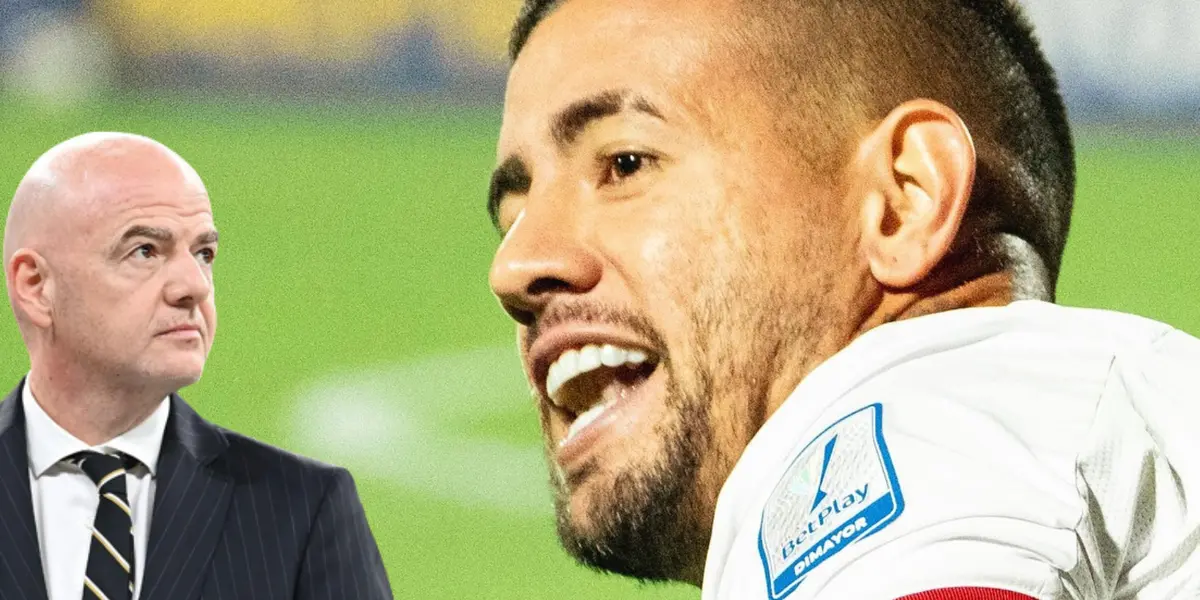 Ojo a la sanción que acaba de caerle a Rodrígo Holgado en América de Cali Foto: FIFA y América