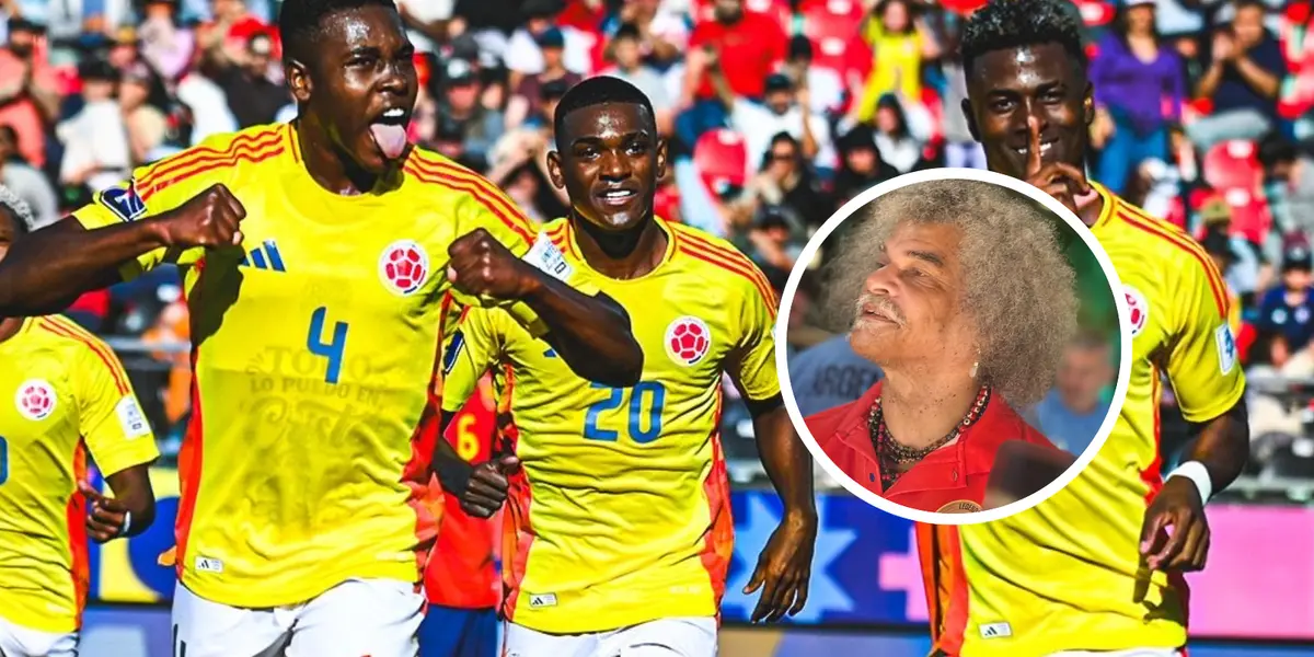 Ojo al mensaje de Carlos Valderrama para nuestra selección Sub 20 en el Mundial de Chile Foto: FCF y Pibe Valderrama