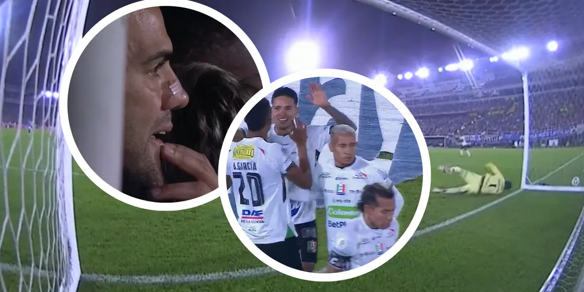 Once Caldas complicó a Millonarios y los hinchas no perdonan a uno de sus jugadores.  Foto: Captura de Win Sports