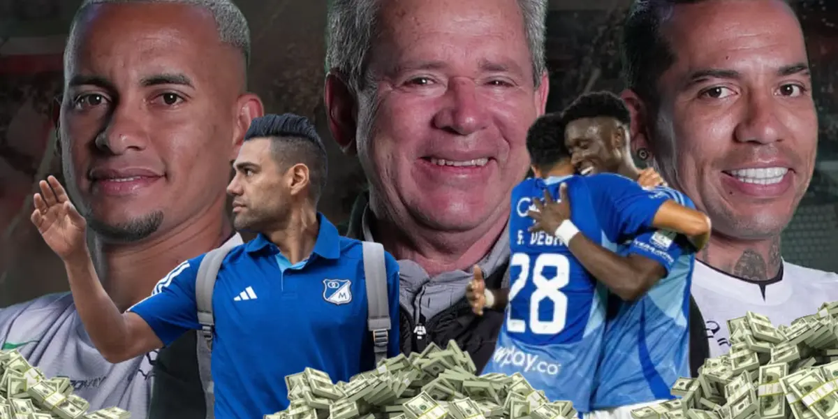 Once Caldas vs Millonarios Foto: MFC y Once Caldas DAF