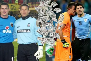 Óscar Córdoba en su época jugó en Turquía y su colega el portero uruguayo Fernando Muslera fue objeto de un insólito robo en tierras turcas.