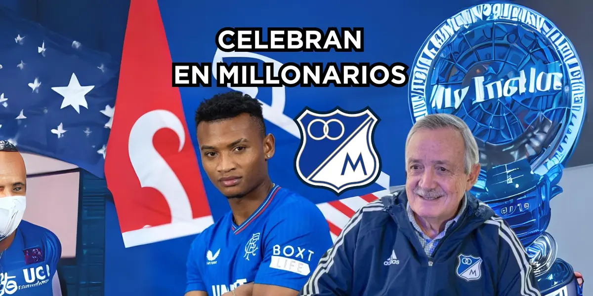 Óscar Cortés le da la mejor noticia a Millonarios FC.