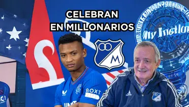 Óscar Cortés le da la mejor noticia a Millonarios FC.