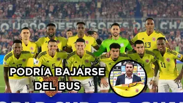 Otra posible baja en la Selección. Foto de Colombia tomada de Revista Semana y Lorenzo de FCF Web Site.