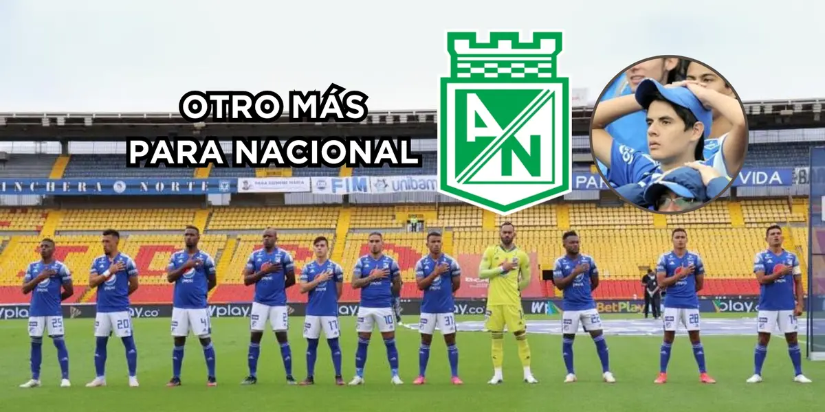 Otro ex jugador de Millonarios FC es pedido por los hinchas de Atlético Nacional.