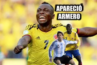 Pablo Armero apareció de manera sorpresiva en un lugar de Colombia.