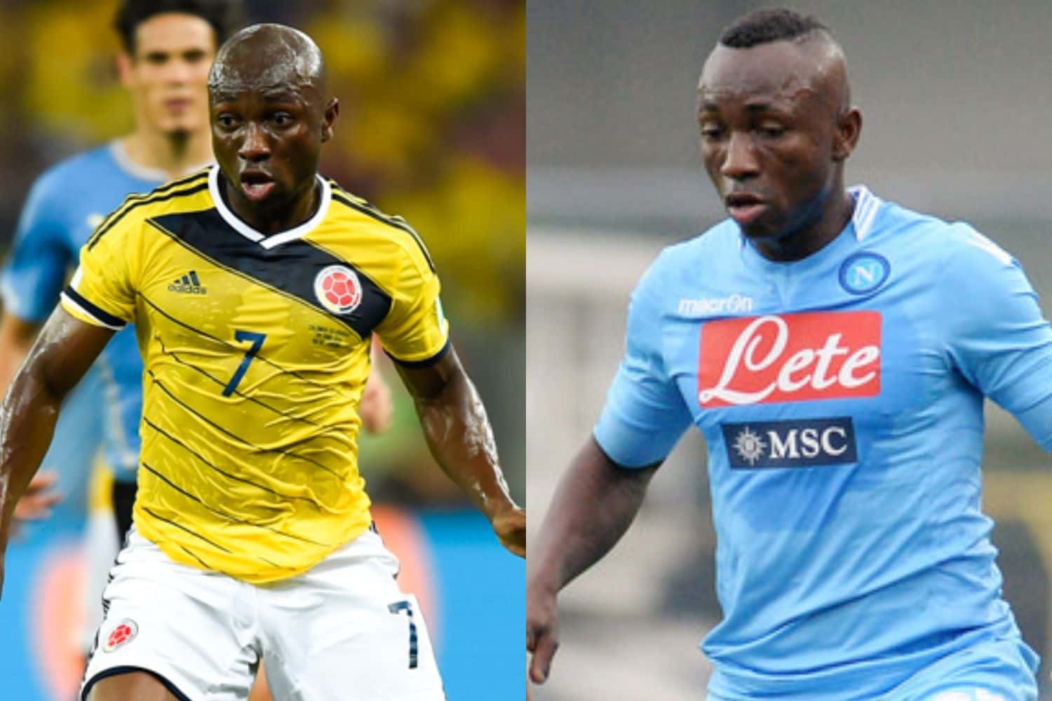 Pablo Armero fue mundialista con la Selección Colombia en Brasil 2014