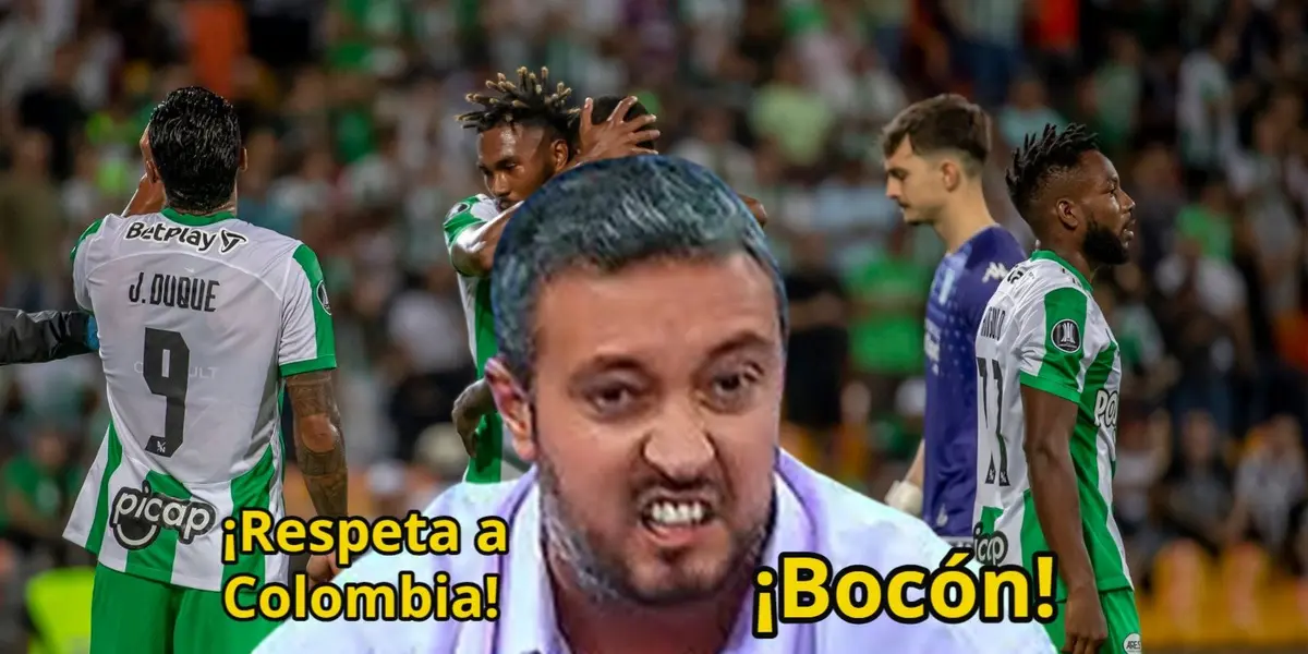 Pablo Carrozza sufre tras la caída de Racing en la Copa Libertadores.