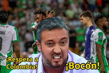 Pablo Carrozza sufre tras la caída de Racing en la Copa Libertadores.