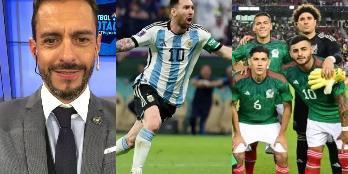 Pablo Giralt lanzó un dato fulminante de la última victoria de la Selección Argentina contra la Selección México.