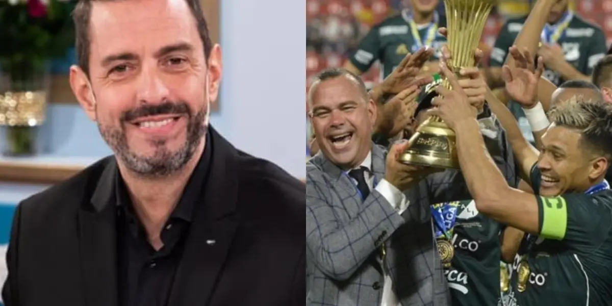 Pablo Giralt no paró en elogios con Teófilo Gutiérrez y Rafael Dudamel, por salir campeones de la Liga Betplay 2021-II; el comunicador resaltó un gran detalle para el jugador y el entrenador.