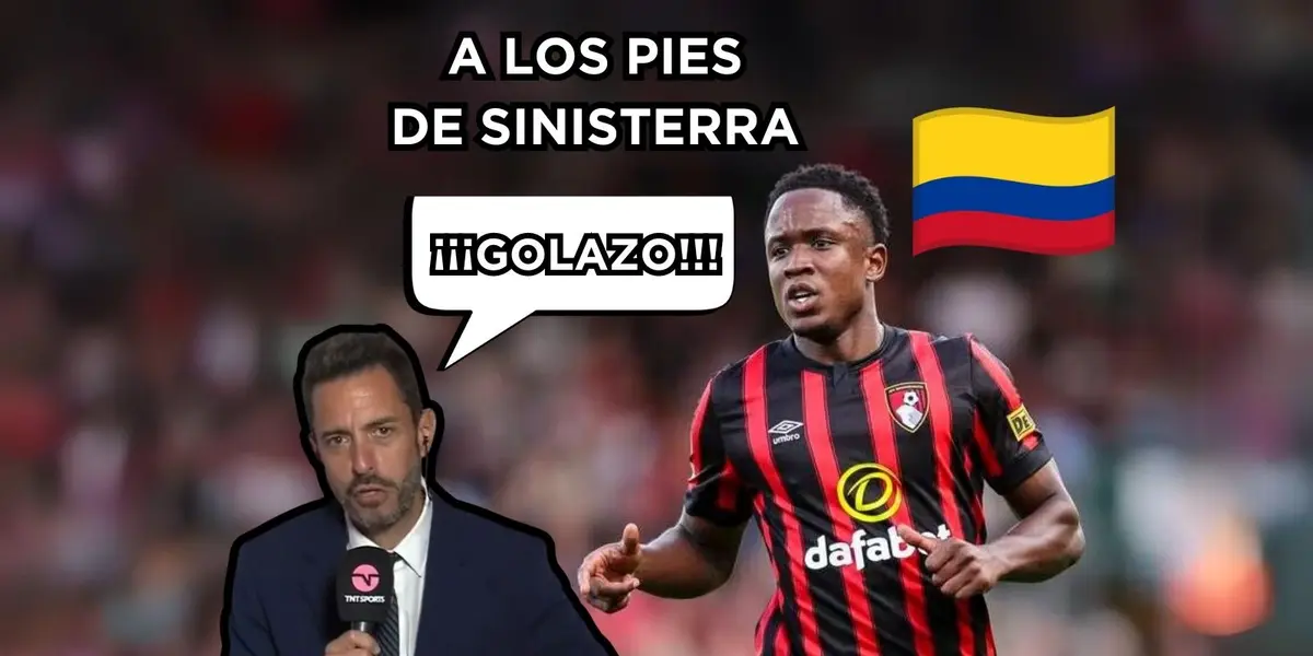 Pablo Giralt quedó embobado tras ver el golazo de Luis Sinisterra en Inglaterra.