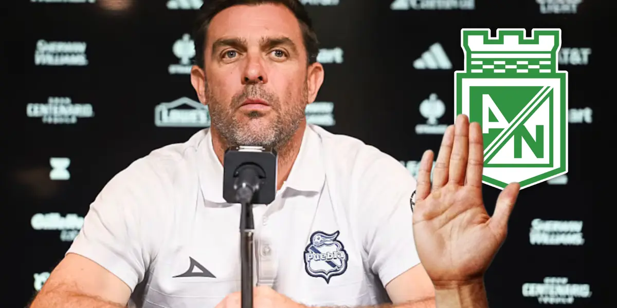 Pablo Guede no llegará a Atlético Nacional y esta es la verdadera causa Foto: Puebla, Escudoteca y Pexels