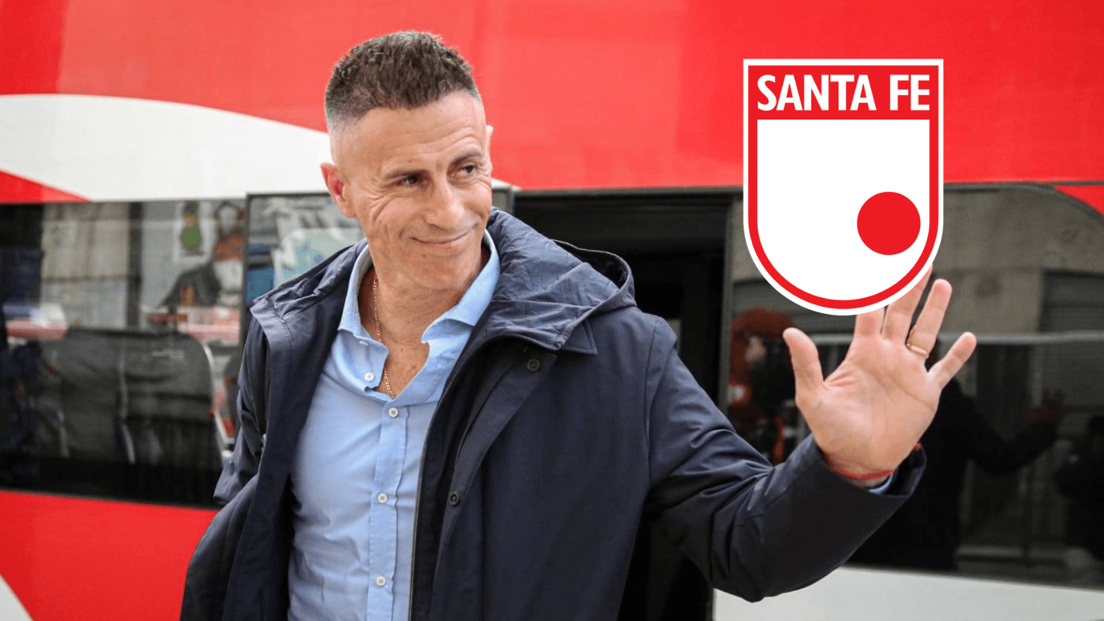 Pablo Peirano Foto: Independiente Santa Fe y Escudoteca