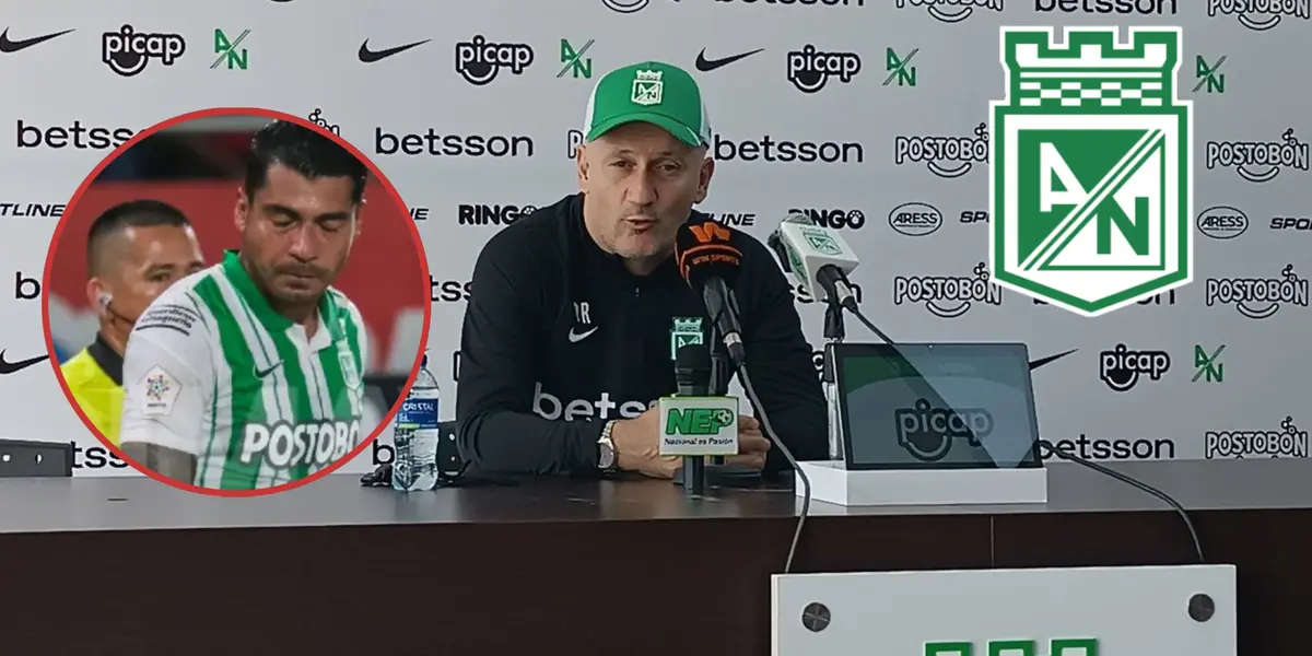 Pablo Repetto de Atlético Nacional hablando en RDP