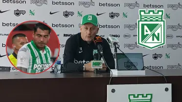 Pablo Repetto de Atlético Nacional hablando en RDP