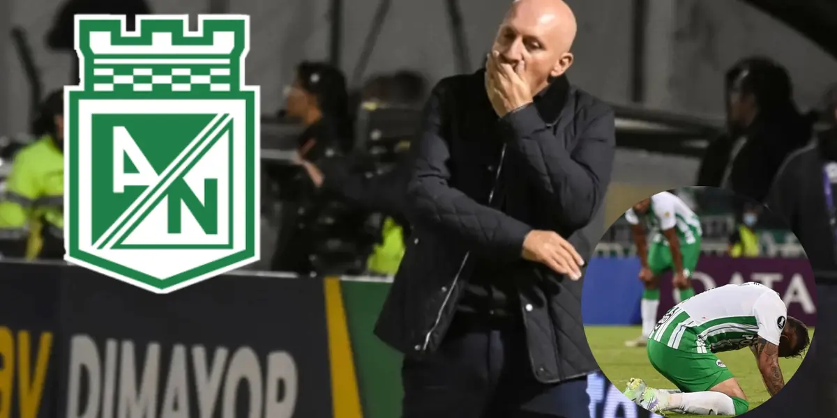 Pablo Repetto DT de Nacional preocupado