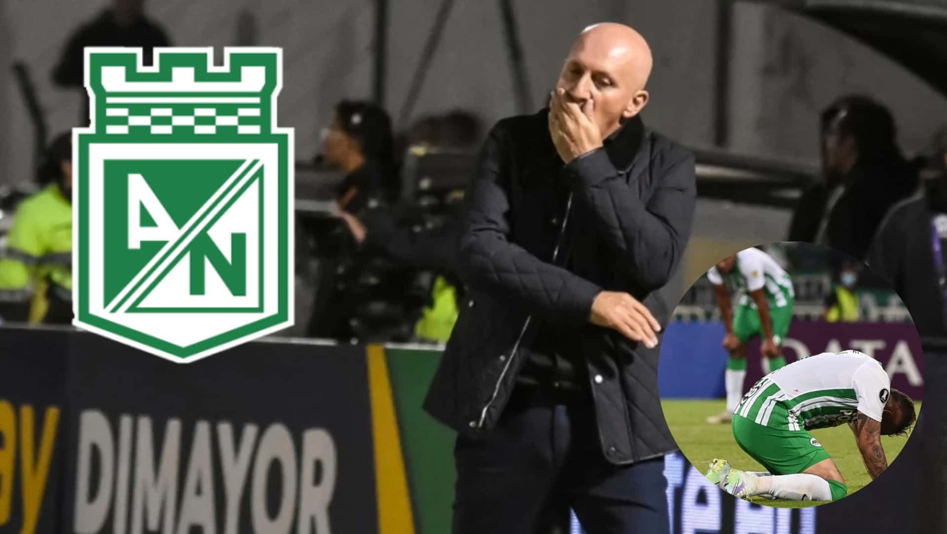Pablo Repetto DT de Nacional preocupado
