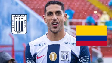 Pablo Sabbag con la camiseta de Alianza Lima. FOTO: Infobae