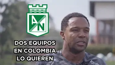 Pabón renunció a Atlético Nacional. Foto captura de pantalla Twitter @nacionaloficial.