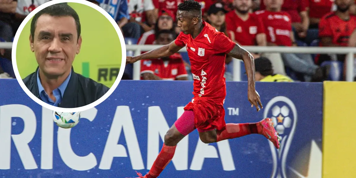 Pacho Vélez lanzó una polémica frase contra América de Cali por la Sudamericana Foto: ESPN y América