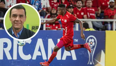 Pacho Vélez lanzó una polémica frase contra América de Cali por la Sudamericana Foto: ESPN y América
